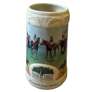 2002 Oak Tree Turf Championship Santa Anita Park Limited Edition Stein Oak Leaf